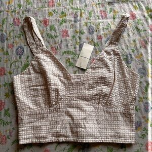 Abercrombie Gingham Summer Top